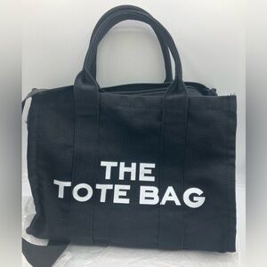Black Canvas the Tote Bag inspiration like brand new
